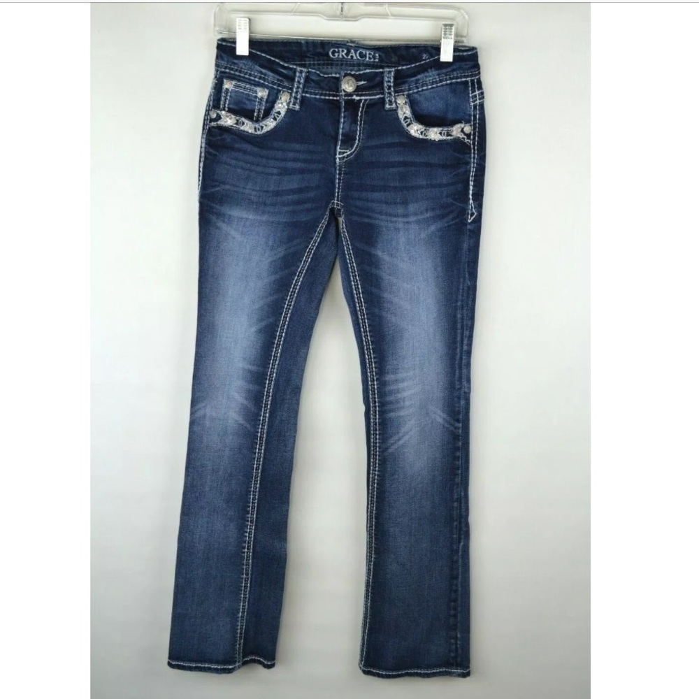 Grace In LA Jeans 27 Cross